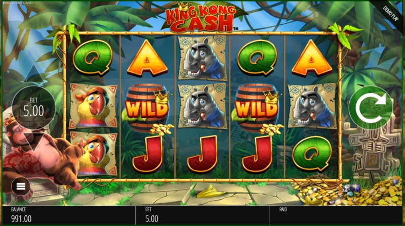 King Kong Cash slot demo