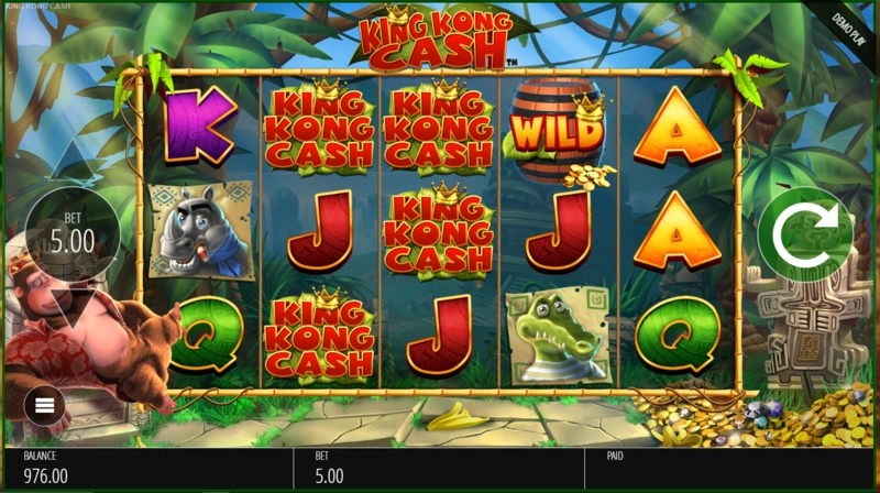 King Kong Cash slot demo